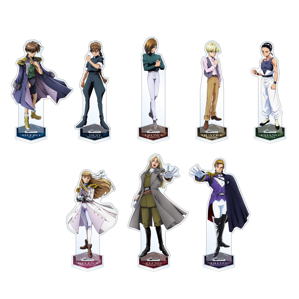 新機動戦記ガンダムW 30周年記念 期間限定公式ショップ  アクリルスタンド